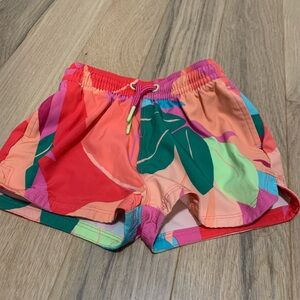 Vineyard Vines Girls' Coral and Pink Swim Shorts